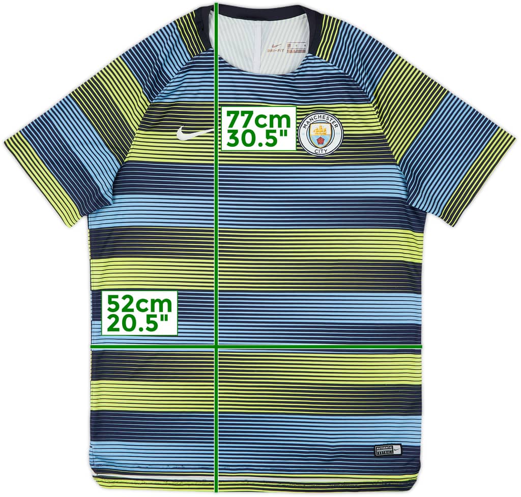 2018-19 Manchester City Nike Training Shirt - 8/10 - (L)