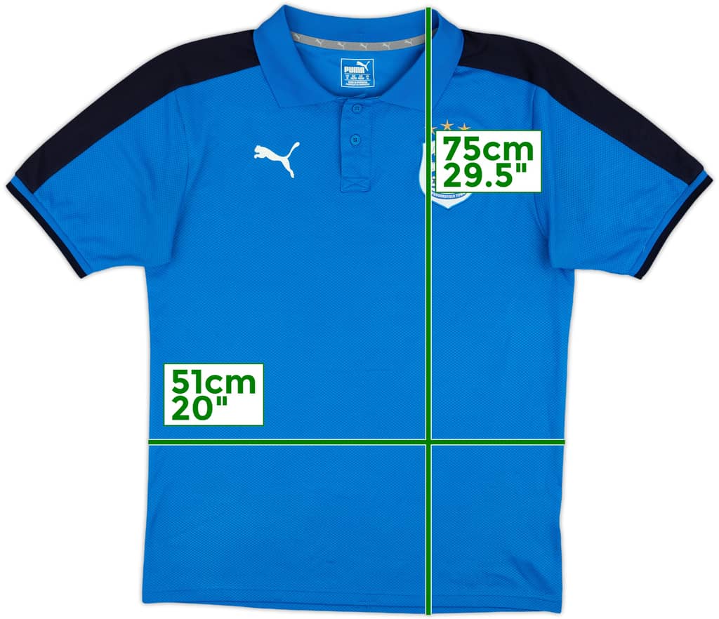 2015-16 Huddersfield Town Puma Polo Shirt - 8/10 - (M)