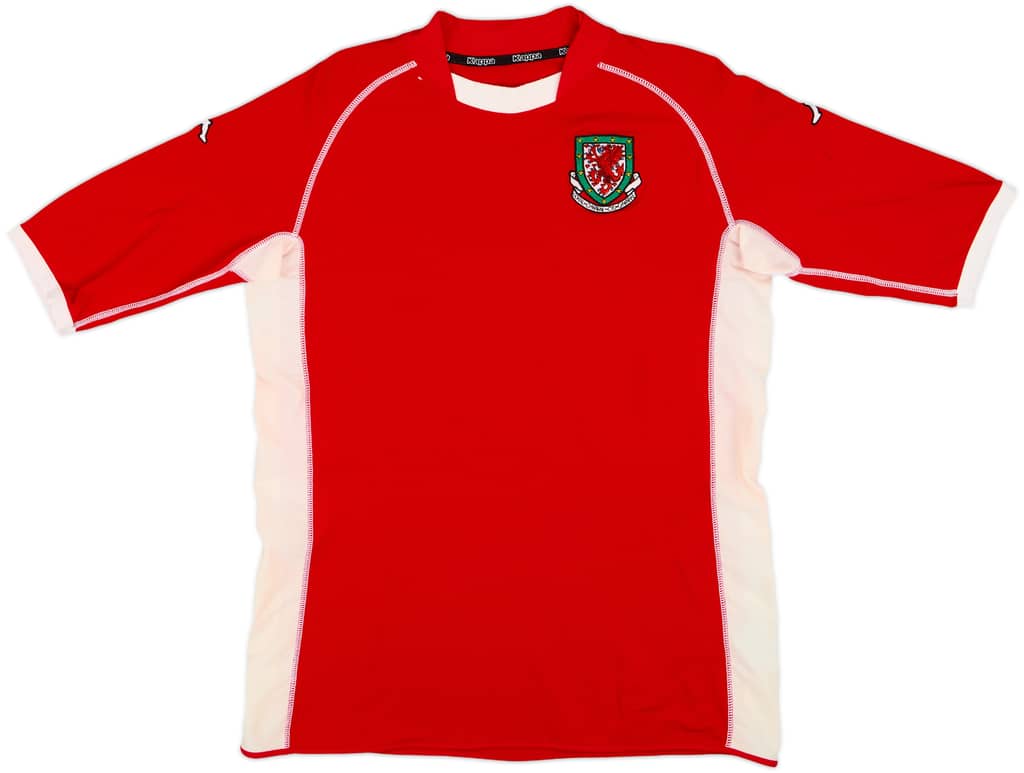 2002-04 Wales Home Shirt - 7/10 - (XL)