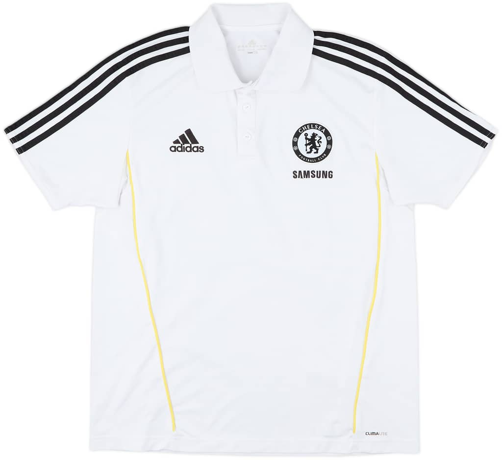 2011-12 Chelsea adidas Polo Shirt - 7/10 - (L)