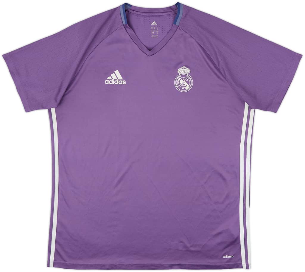 2016-17 Real Madrid adizero Training Shirt - 9/10 - (XL)
