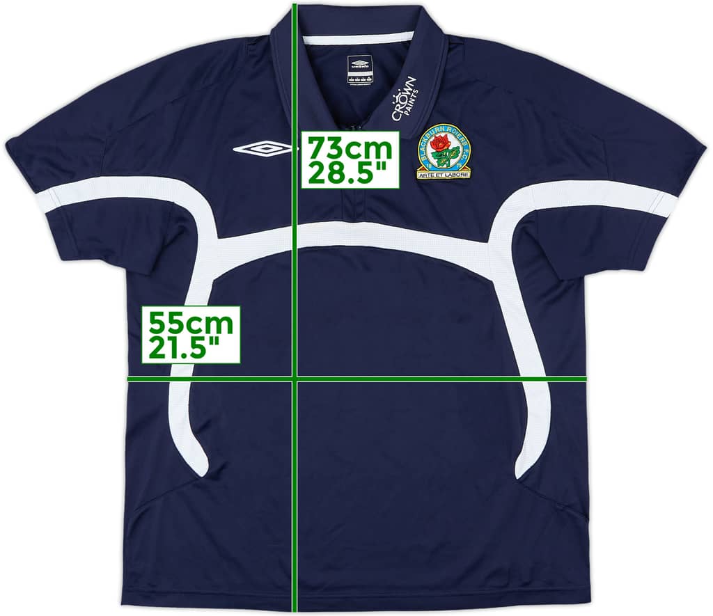 2008-09 Blackburn Rovers Umbro Polo Shirt - 8/10 - (L)