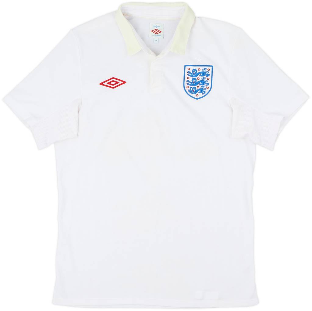 2009-10 England Home Shirt - 5/10 - (S)