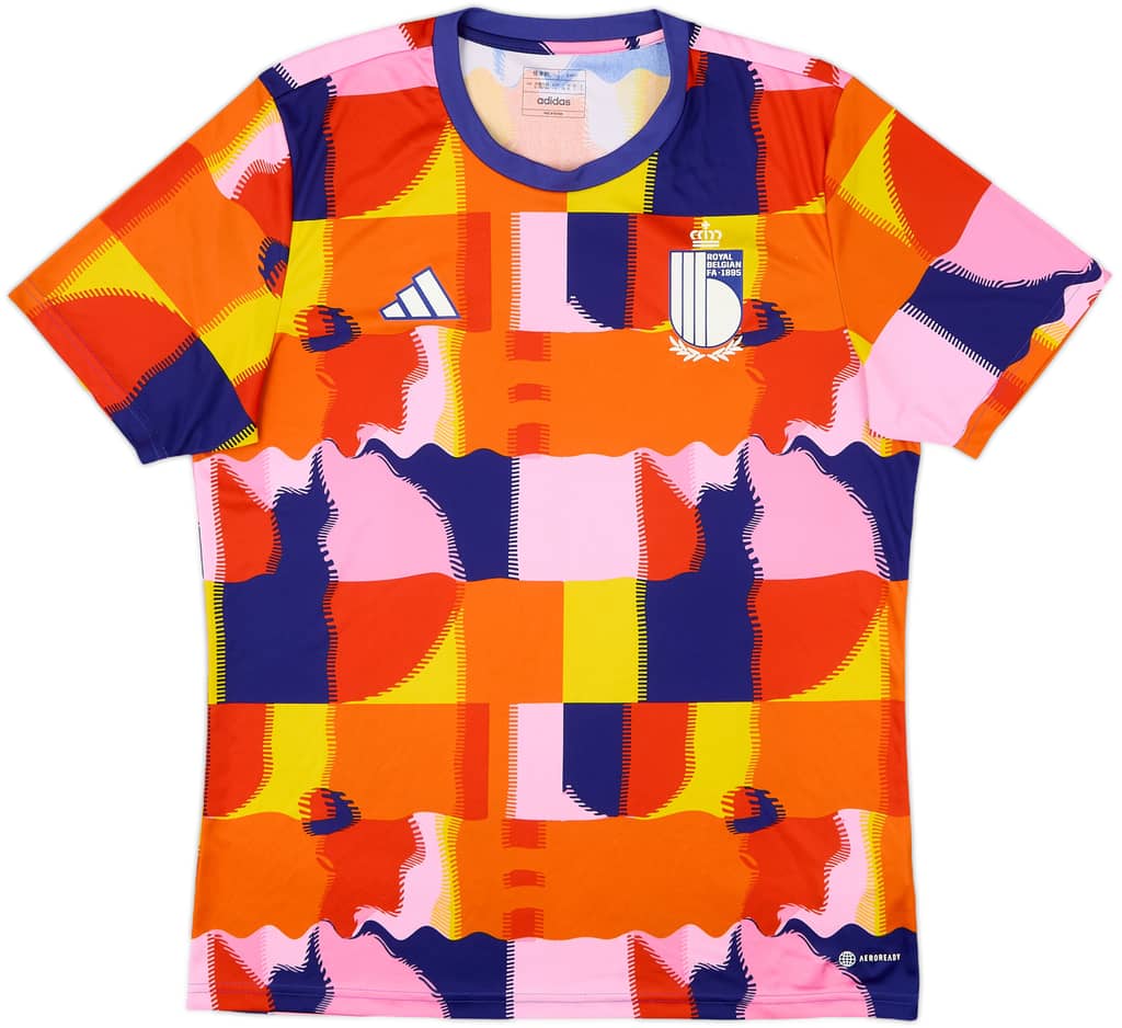 2022-24 Belgium adidas Training Shirt - 10/10 - (L)