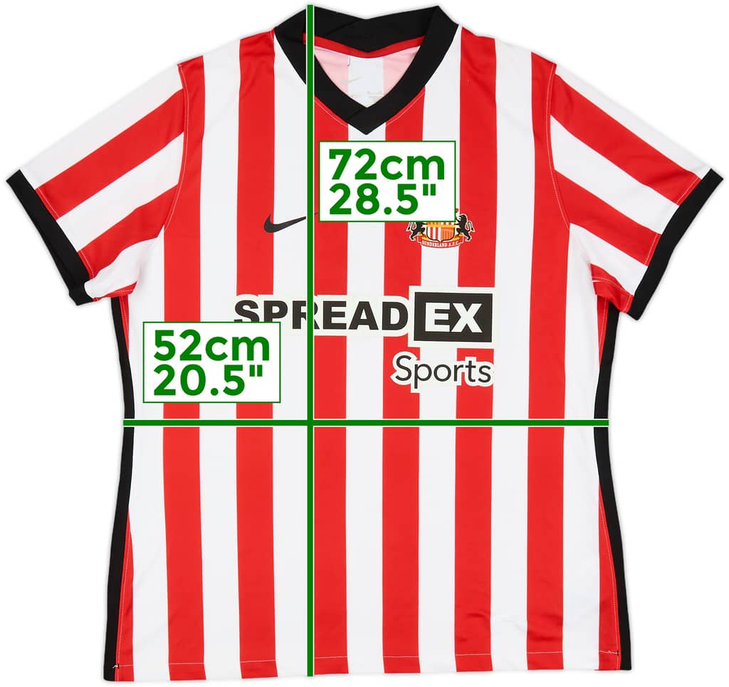 2022-23 Sunderland Home Shirt - 8/10 - (XL)