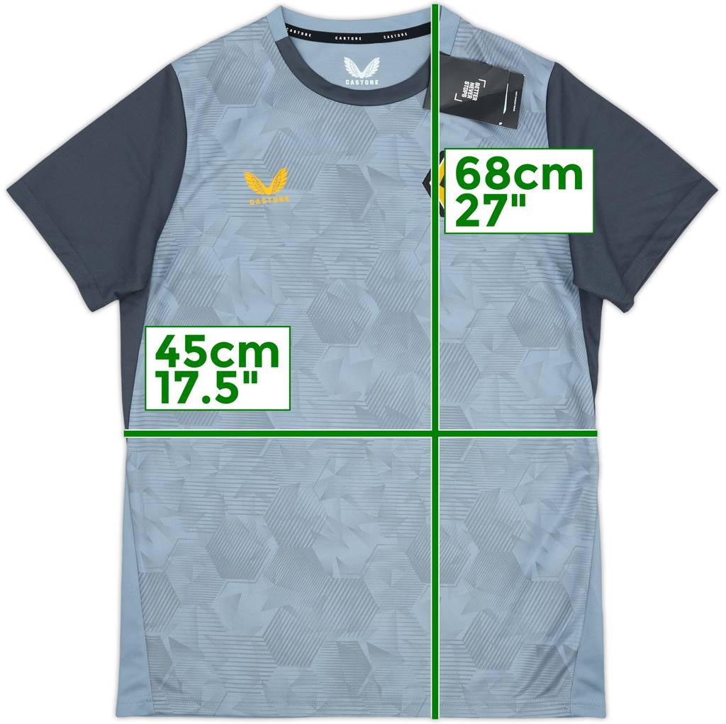 2021-22 Wolves Castore Training Shirt (XL.Boys)