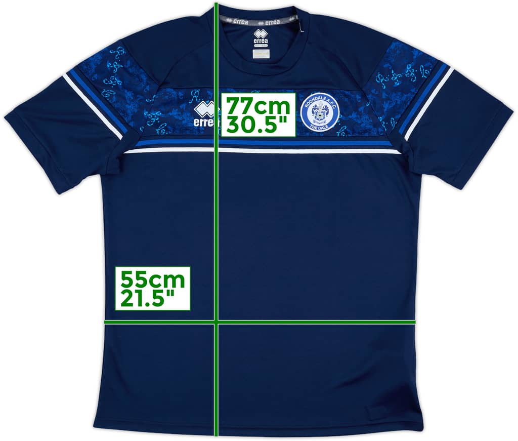 2020-21 Rochdale Errea Training Shirt - 9/10 - (XXL)