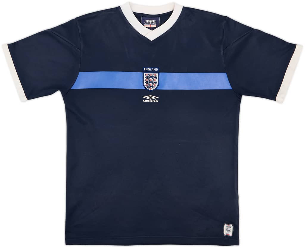 2002-04 England Umbro Training Shirt - 6/10 - (M)