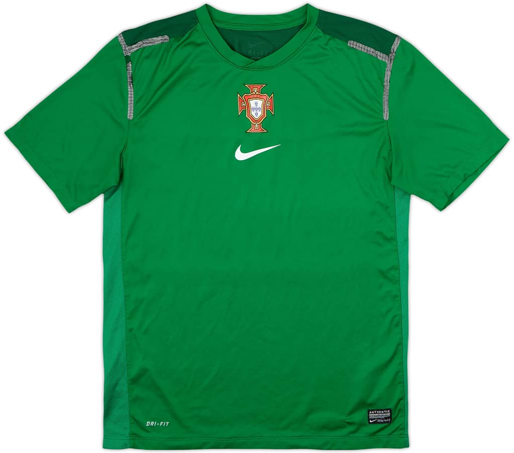 2012-14 Portugal Nike Player Issue Training Shirt - 6/10 - (M)