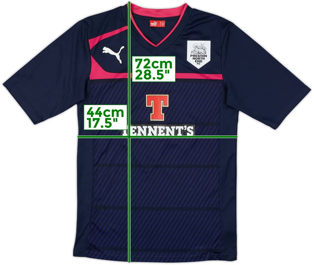 2012-13 Preston North End Away Shirt - 7/10 - (S)