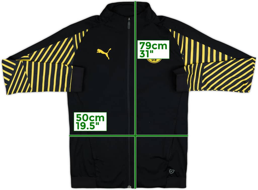 2018-19 Borussia Dortmund Puma Track Jacket - 8/10 - (S)