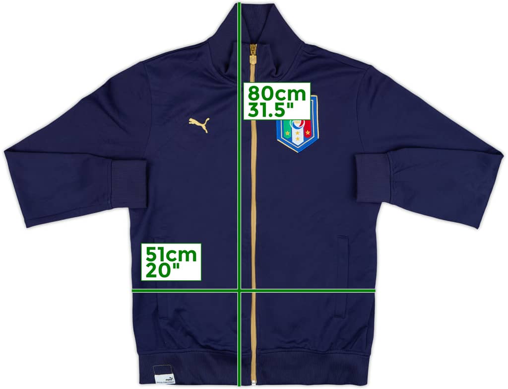 2010-11 Italy Puma Track Jacket - 8/10 - (L)