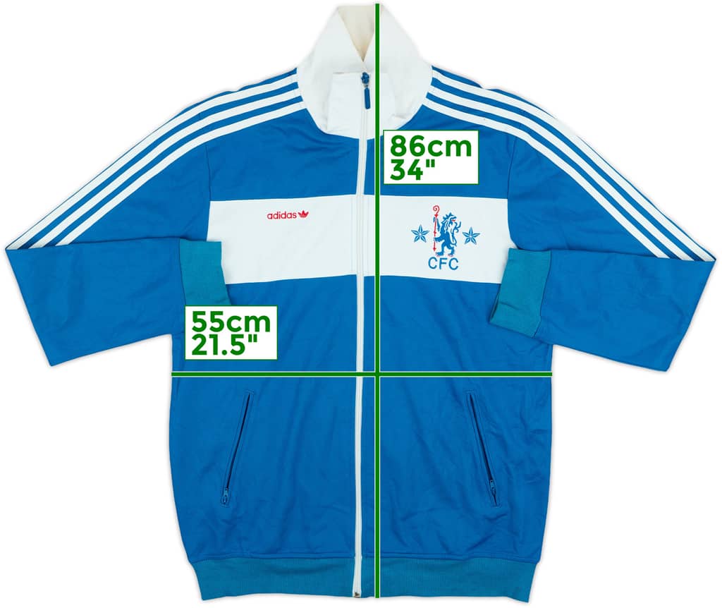 2012-13 Chelsea adidas Originals Track Jacket - 8/10 - (M)