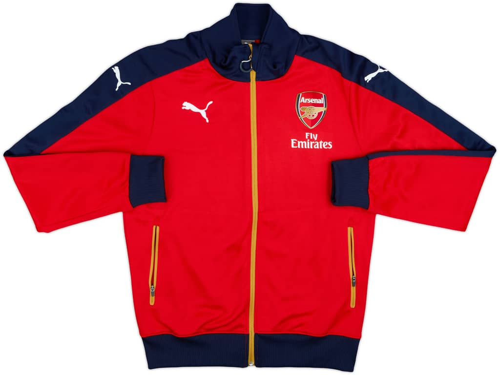 2015-16 Arsenal Puma Track Jacket - 9/10 - (S)