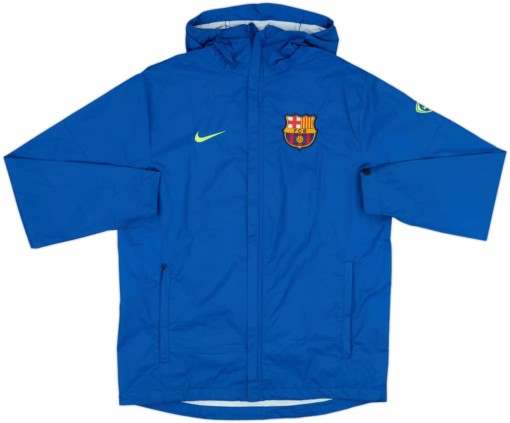 2009-10 Barcelona Nike Rain Jacket - 8/10 - (S)