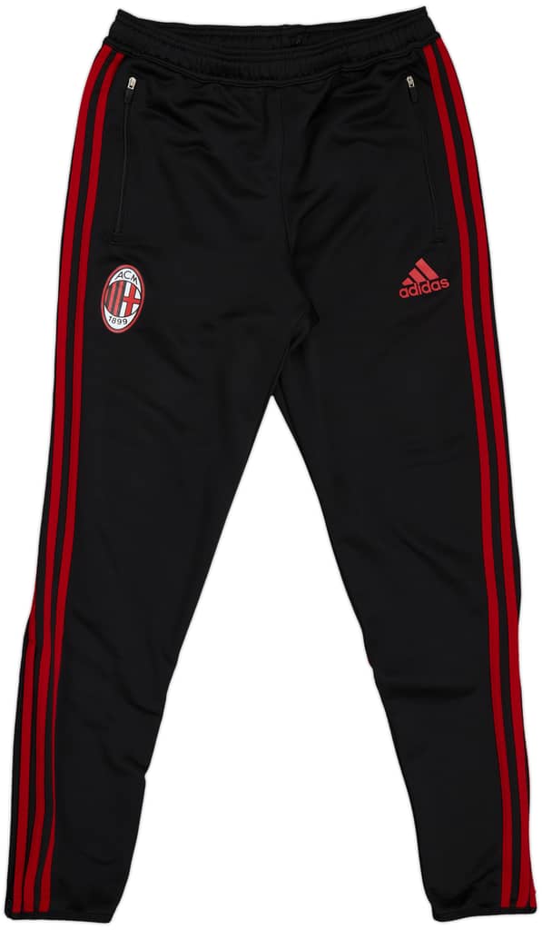 2014-15 AC Milan adidas Track Pants/Bottoms - 9/10 - (S)