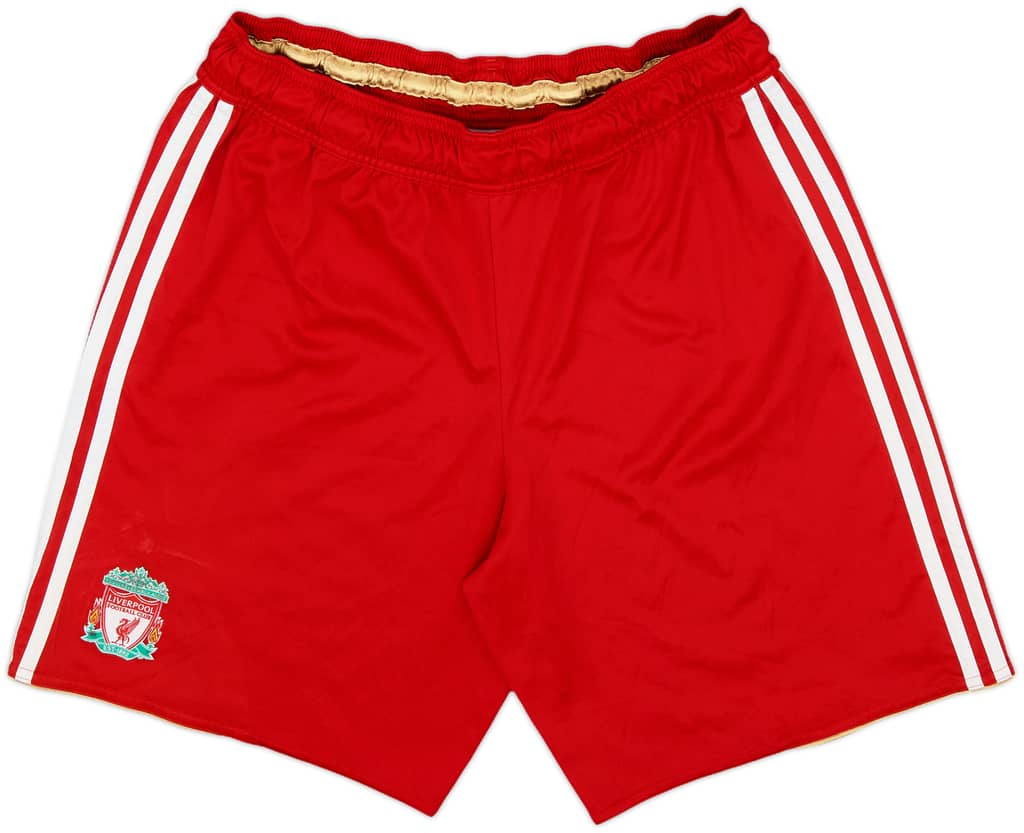 2010-11 Liverpool Home Shorts - 7/10 - (M)
