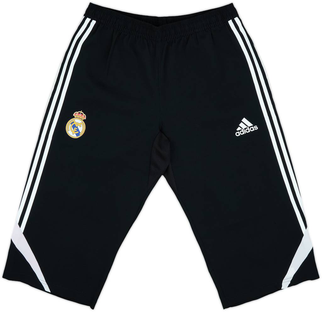 2008-09 Real Madrid adidas 3/4 Track Pants/Bottoms - 9/10 - (M)