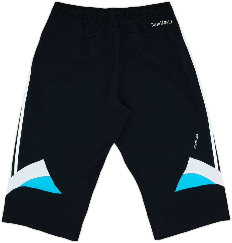 2008-09 Real Madrid adidas 3/4 Track Pants/Bottoms - 9/10 - (M)