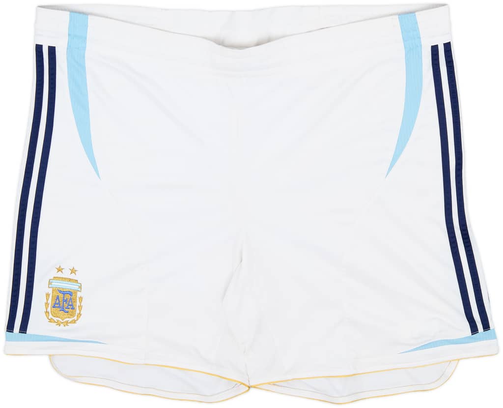 2005-07 Argentina Home Shorts - 5/10 - (XL)