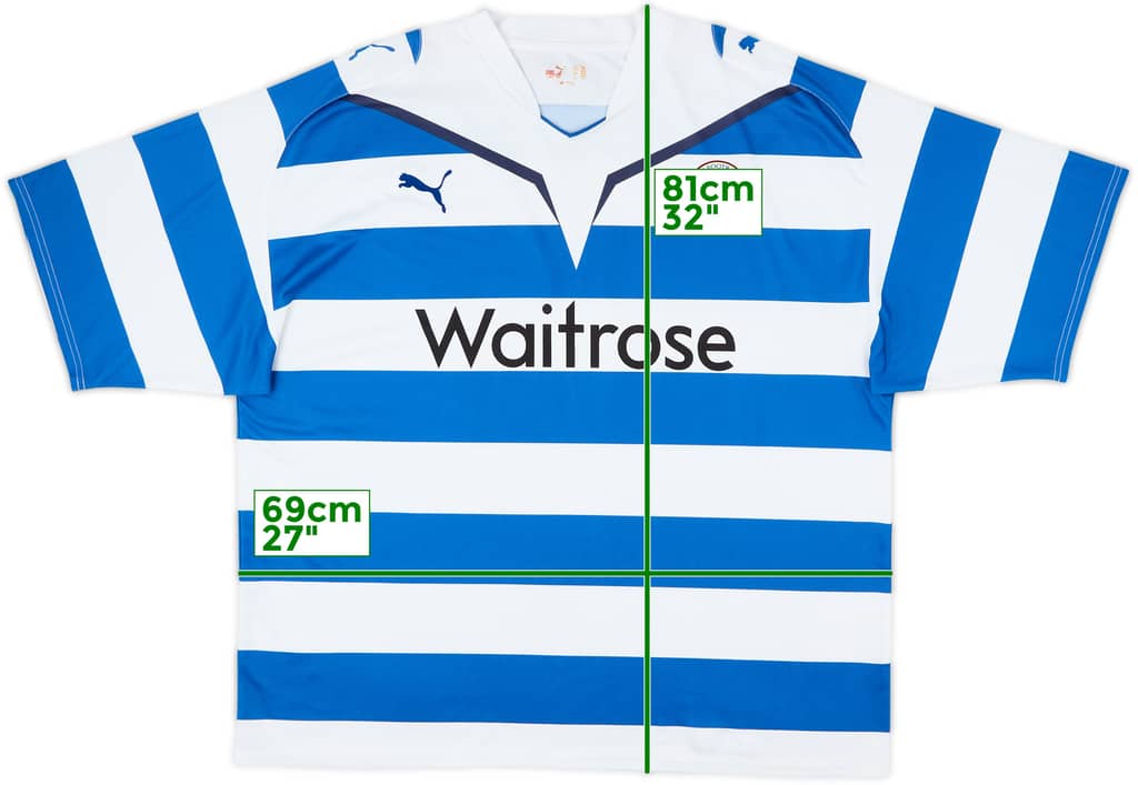 2009-10 Reading Home Shirt - 8/10 - (3XL)