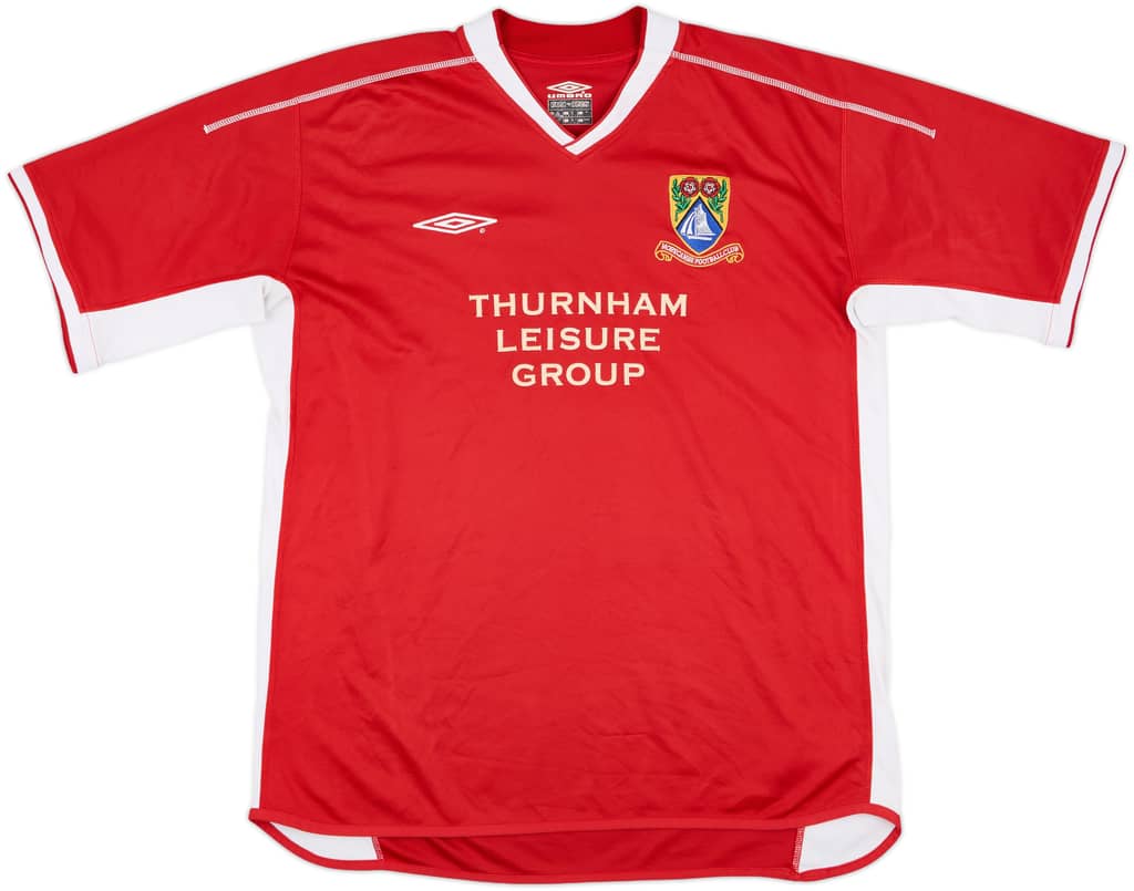 2002-04 Morecambe Home Shirt - 8/10 - (XL)