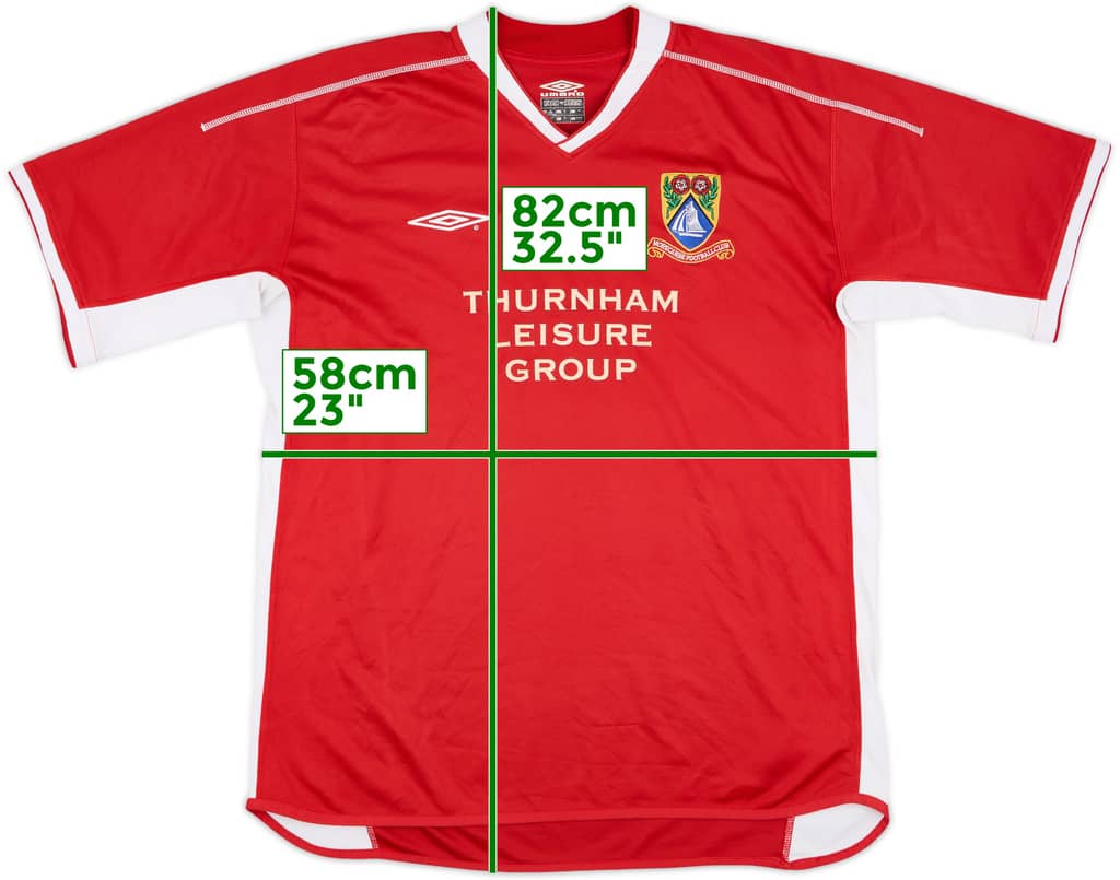 2002-04 Morecambe Home Shirt - 8/10 - (XL)