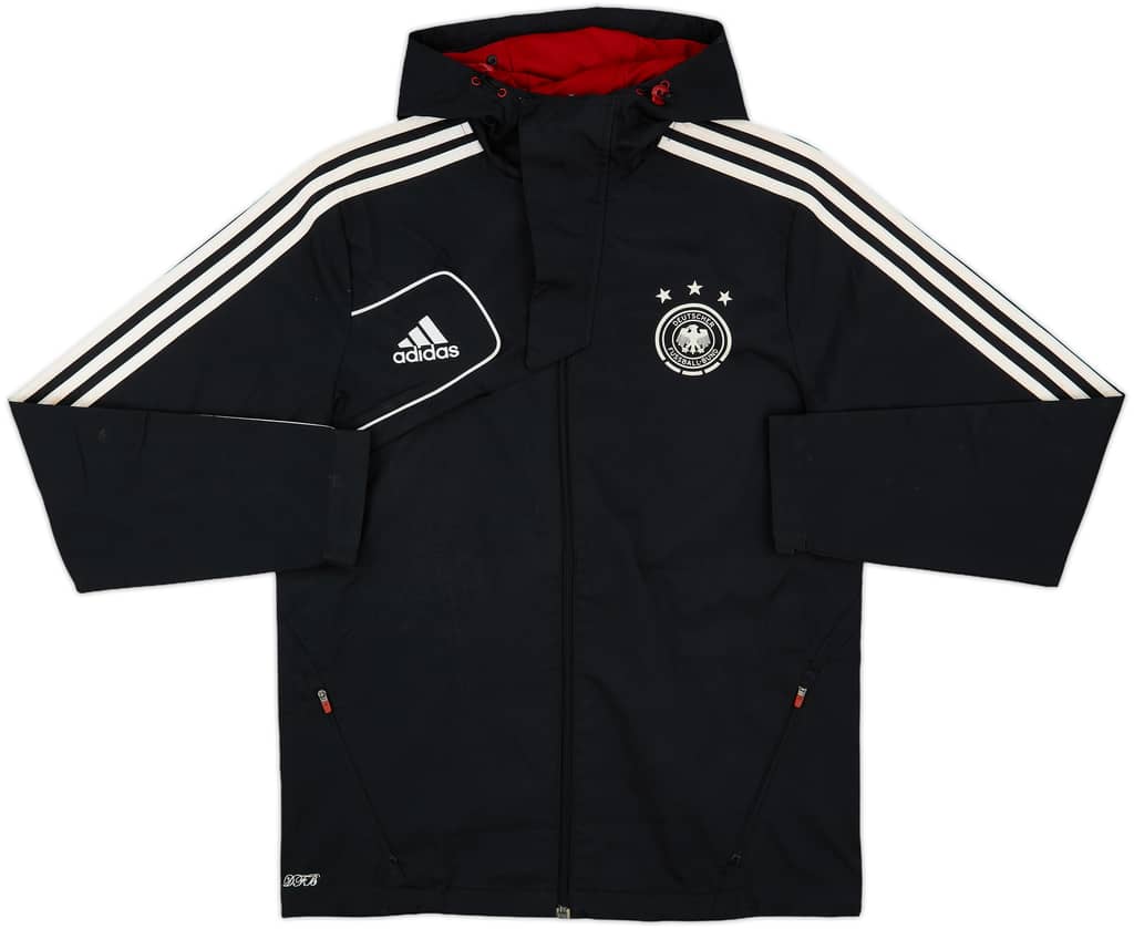 2011-12 Germany adidas Hooded Rain Jacket - 7/10 - (S)