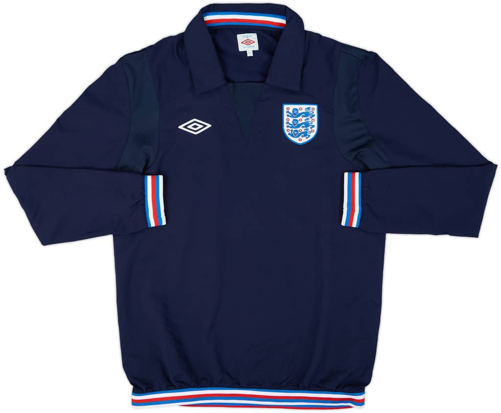 2010-11 England Umbro Drill Top - 10/10 - (M)