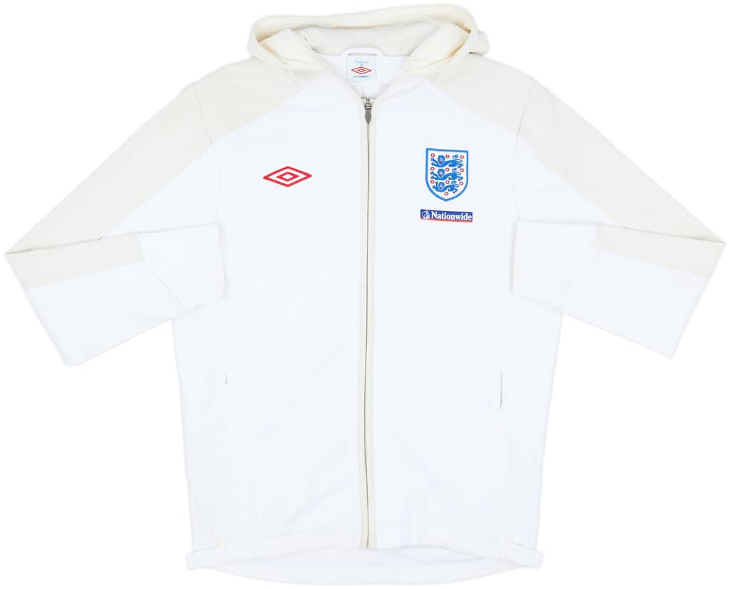 2010-11 England Umbro Hooded Track Jacket - 7/10 - (L)