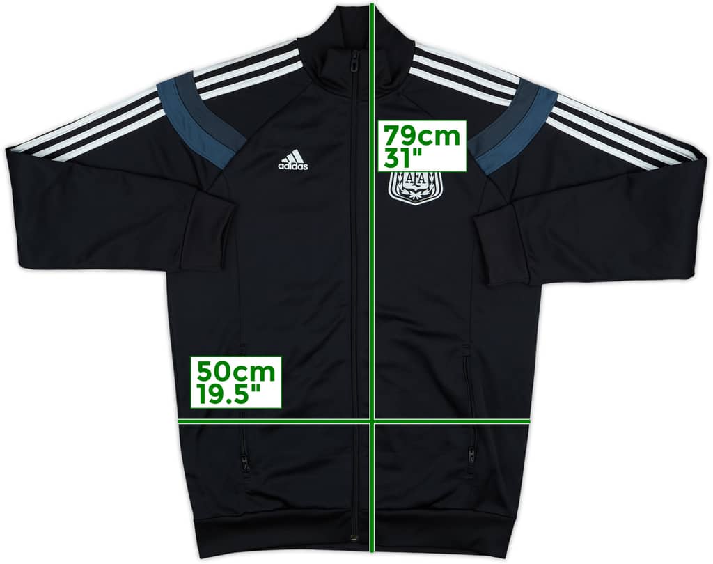 2014-16 Argentina adidas Track Jacket - 10/10 - (M)