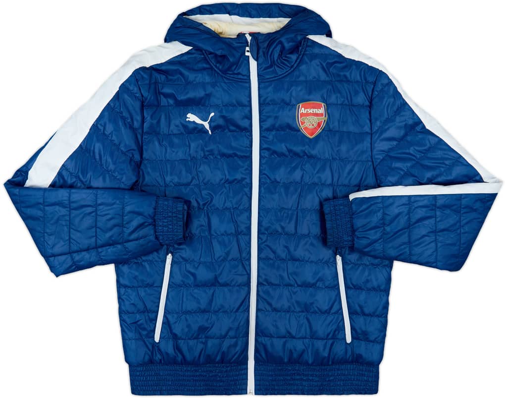 2014-15 Arsenal Puma Padded Jacket - 8/10 - (L)