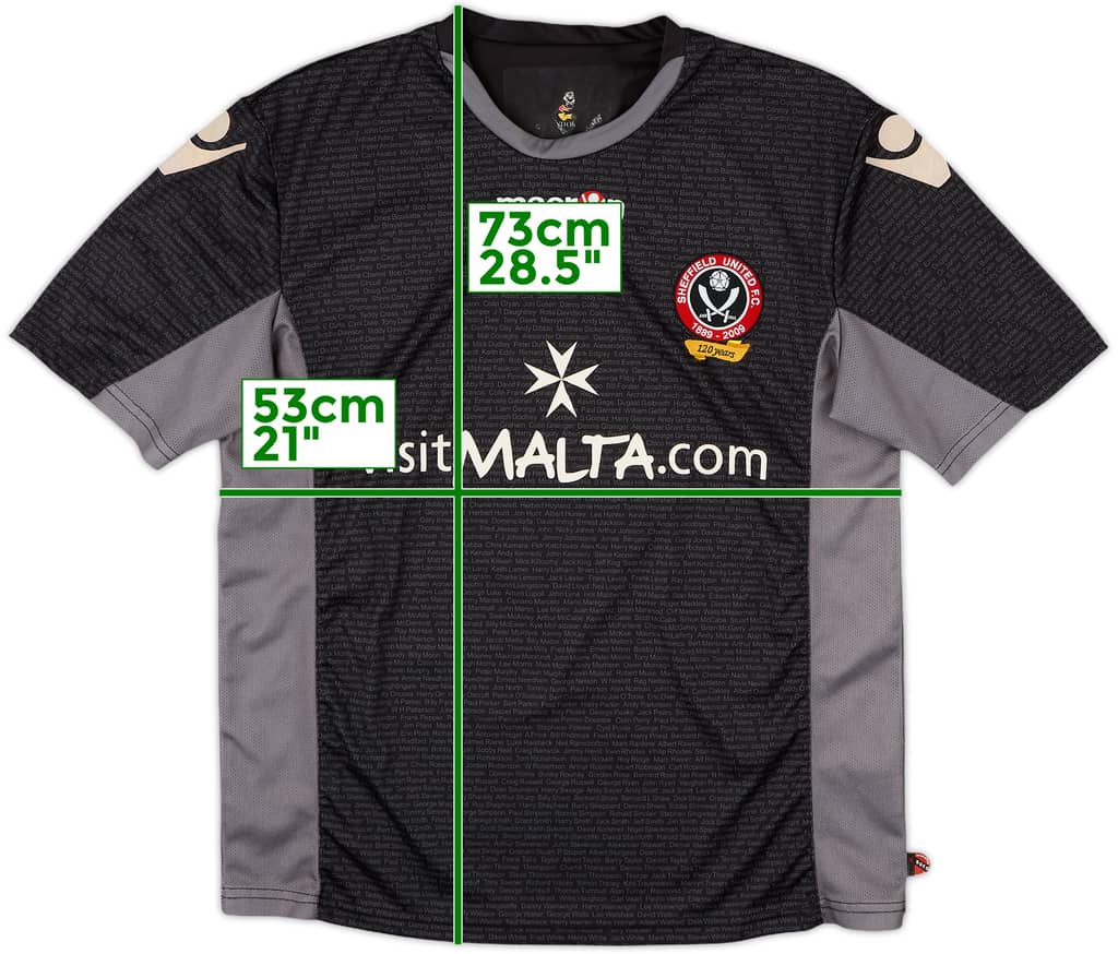2009-10 Sheffield United '120 Years' Anniversary Shirt - 8/10 - (M)