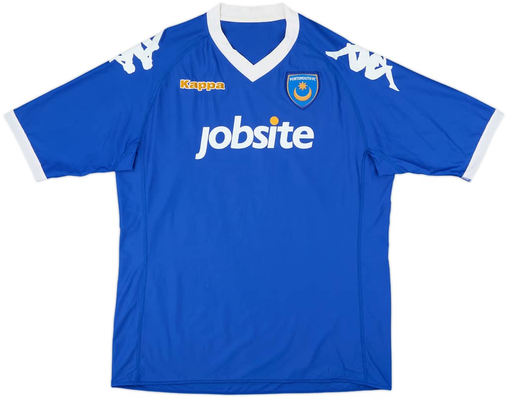 2010-11 Portsmouth Home Shirt - 7/10 - (XL)