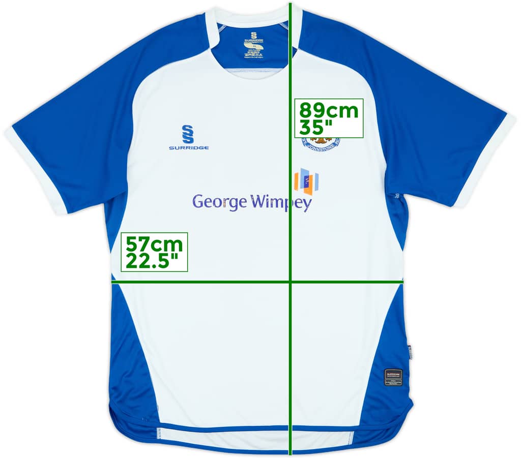 2007-08 St Johnstone Home Shirt - 6/10 - (XL)