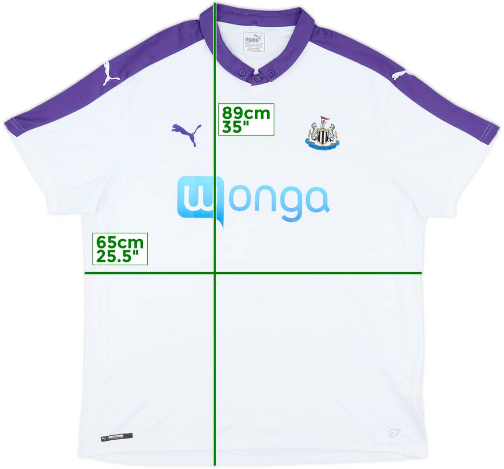 2016-17 Newcastle Third Shirt - 7/10 - (3XL)