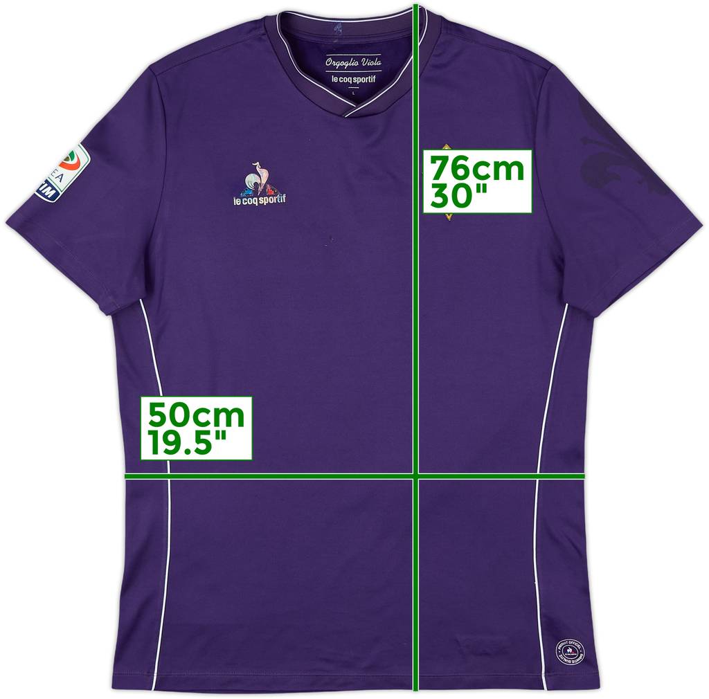 2015-16 Fiorentina Home Shirt - 5/10 - (L)