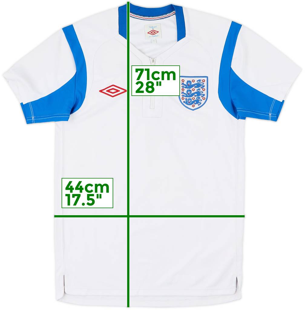2012-13 England Umbro 1/4 Zip Training Shirt - 6/10 - (S)