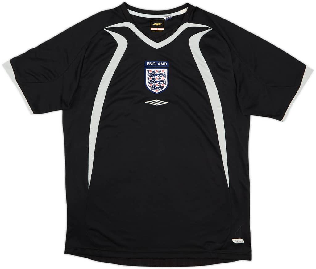 2002-04 England Umbro Training Shirt - 8/10 - (M)