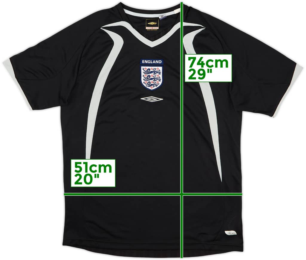2002-04 England Umbro Training Shirt - 8/10 - (M)