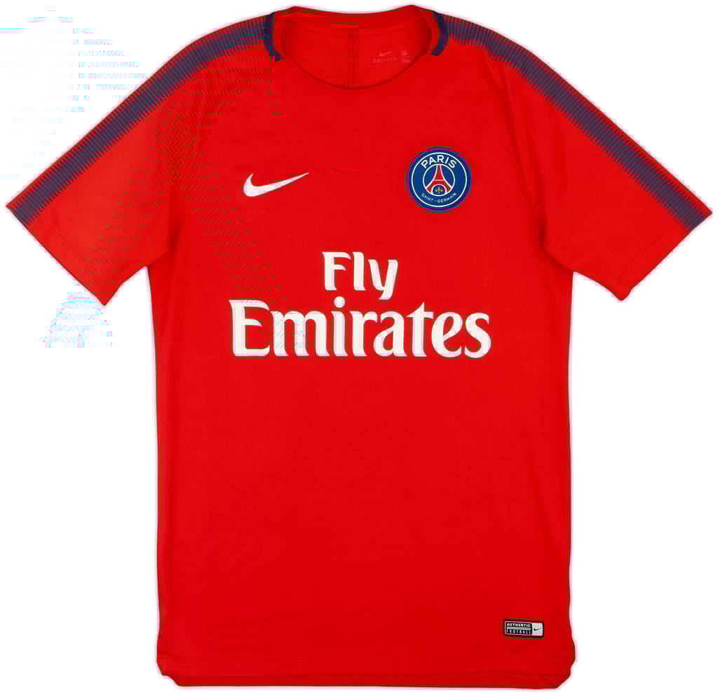 2017-18 Paris Saint-Germain Nike Training Shirt - 8/10 - (L)