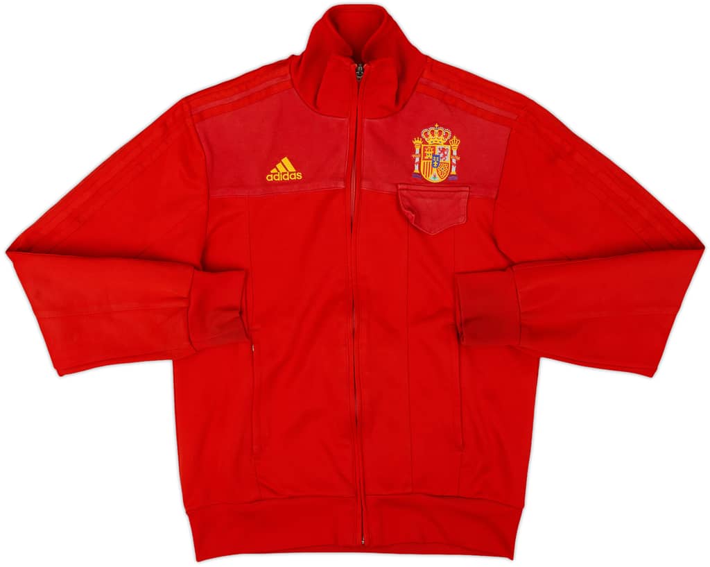 2007-08 Spain adidas Track Jacket - 8/10 - (S)
