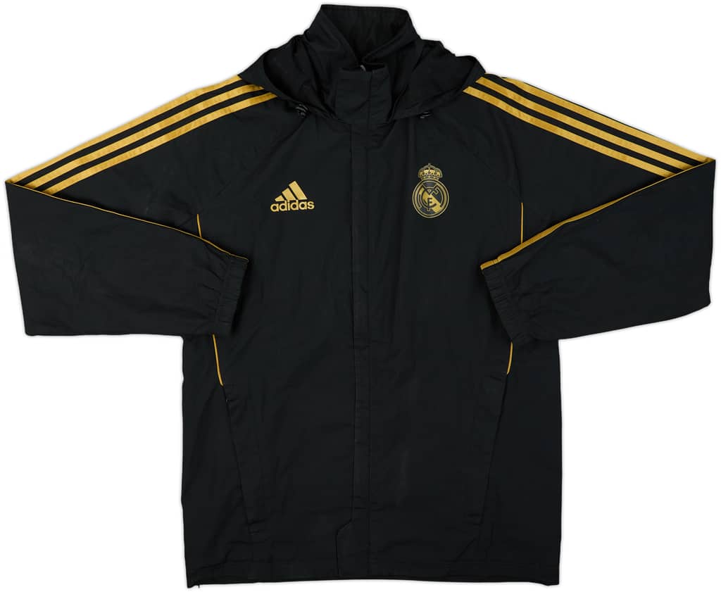 2011-12 Real Madrid adidas Hooded Rain Jacket - 8/10 - (S)