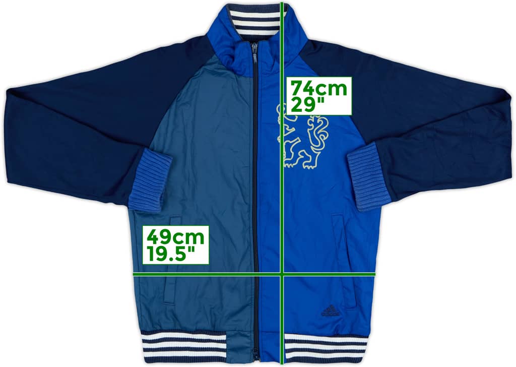 2007-08 Chelsea adidas Track Jacket - 6/10 - (Women's M)