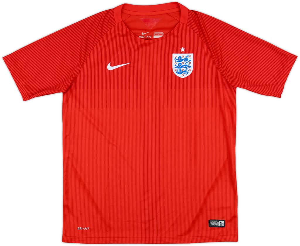 2014-15 England Away Shirt - 9/10 - (XL.Boys)