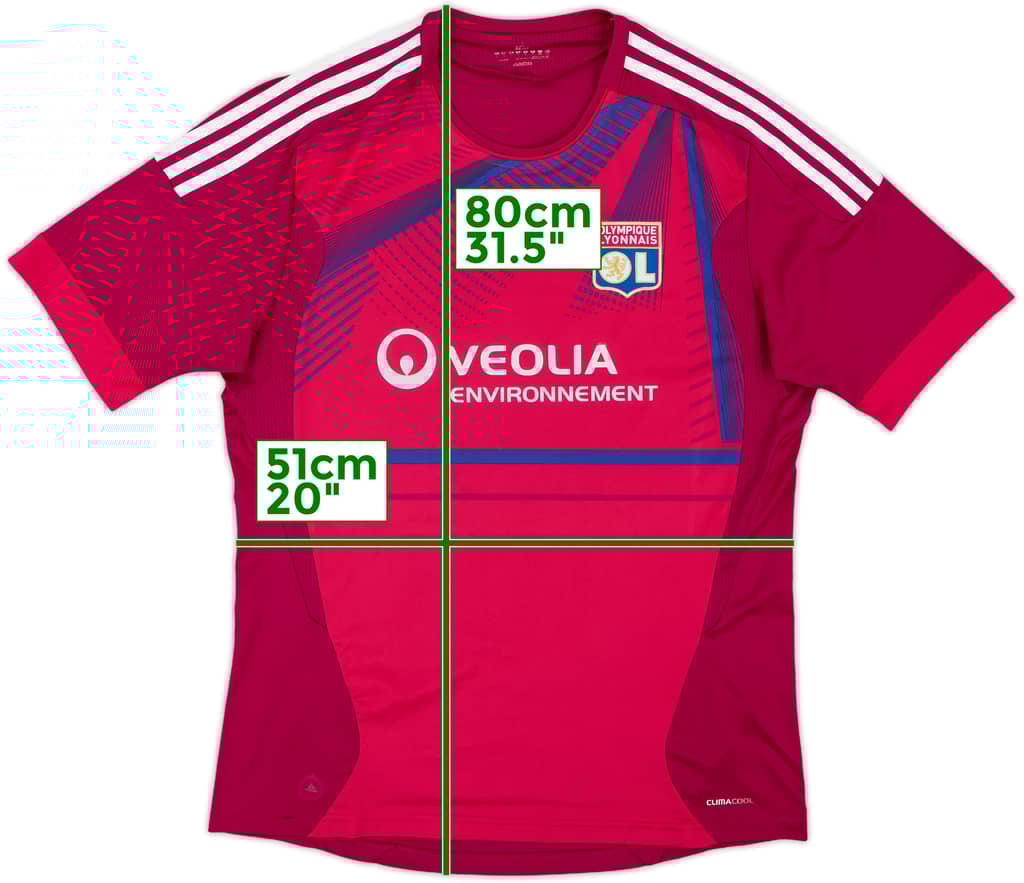 2011-12 Lyon Third Shirt - 6/10 - (L)