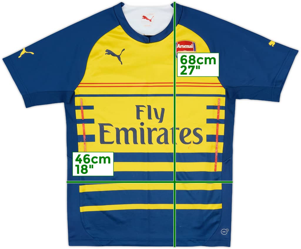 2014-15 Arsenal Puma Training Shirt - 6/10 - (S)