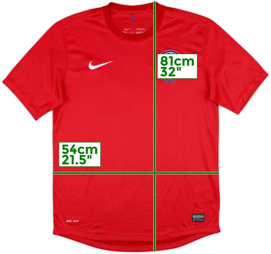 2012-13 South Korea Home Shirt - 8/10 - (L)