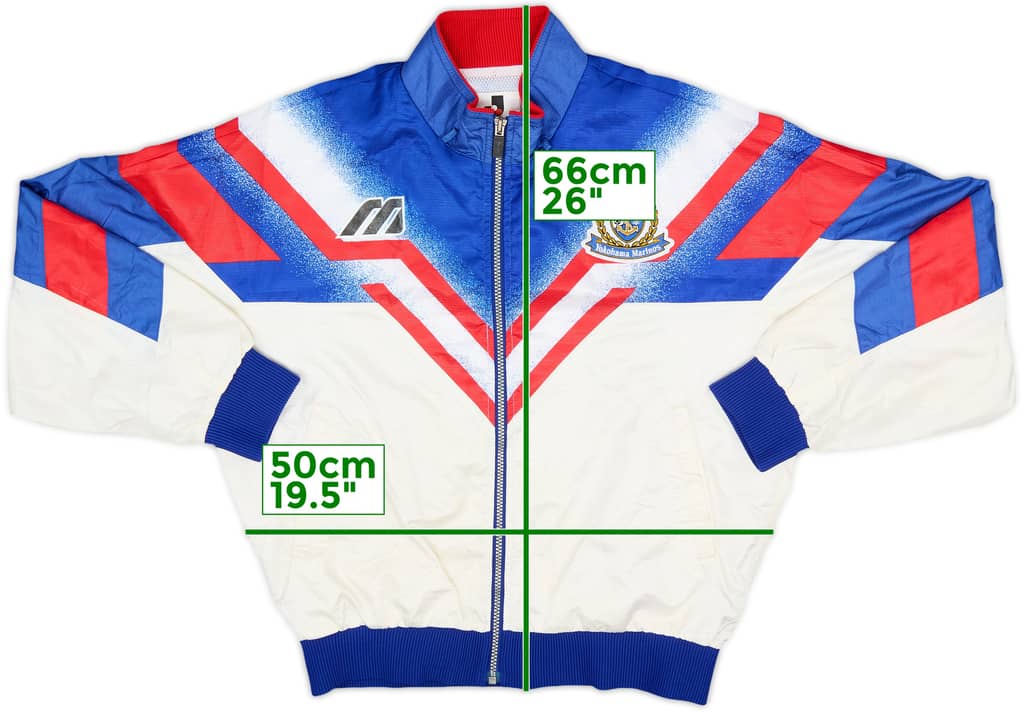 1993-94 Yokohama Marinos Mizuno Track Jacket - 6/10 - (M)