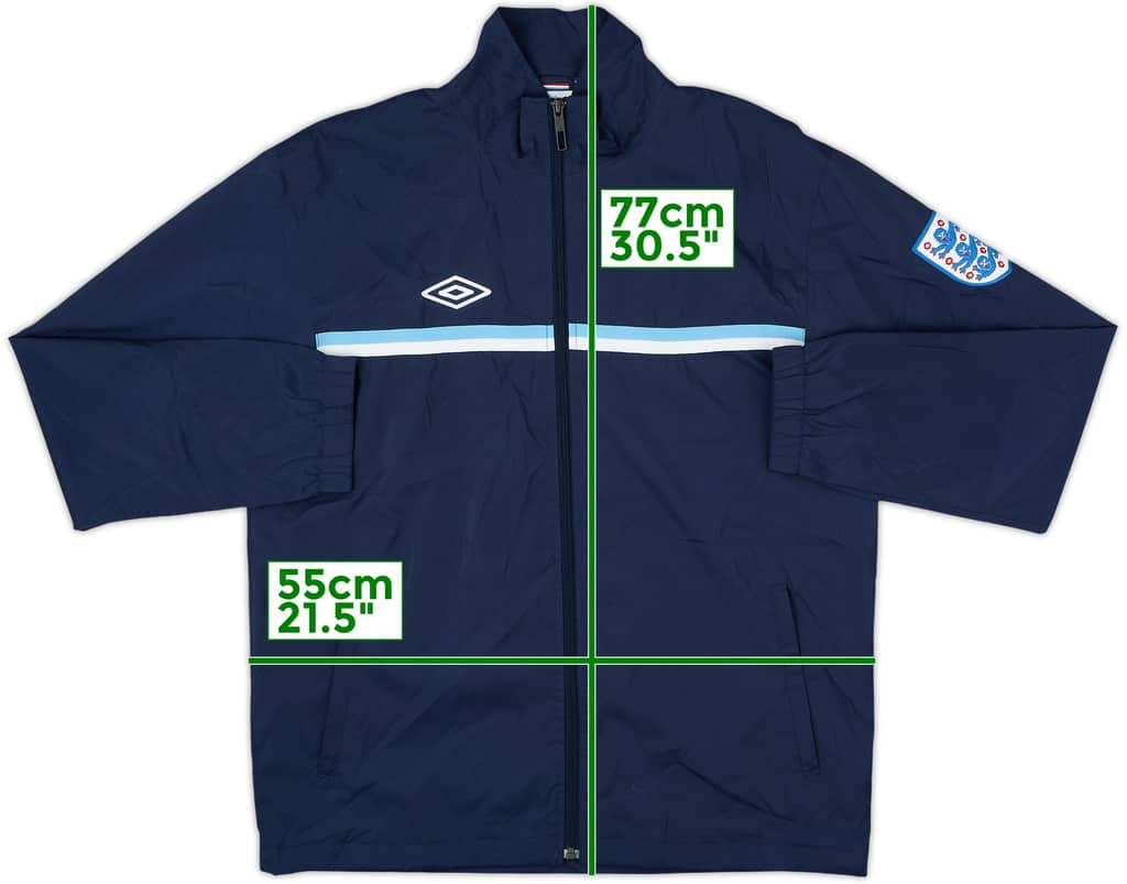 2007-09 England Umbro Track Jacket - 8/10 - (XS)
